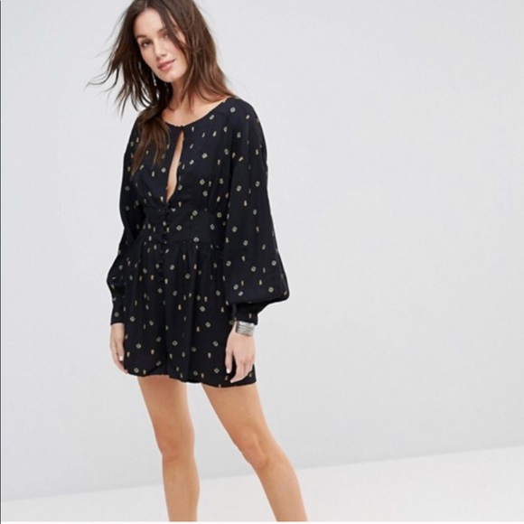 NWT Free People Woodstock love grows Romper - Picture 8 of 10